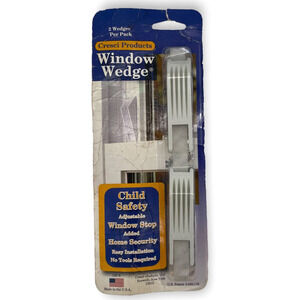 Window Wedge, Stopper to Baby Proof and Child Safety Adjustable Home Security